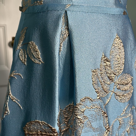 Teri Jon Blue Dress - Picture 3 of 13